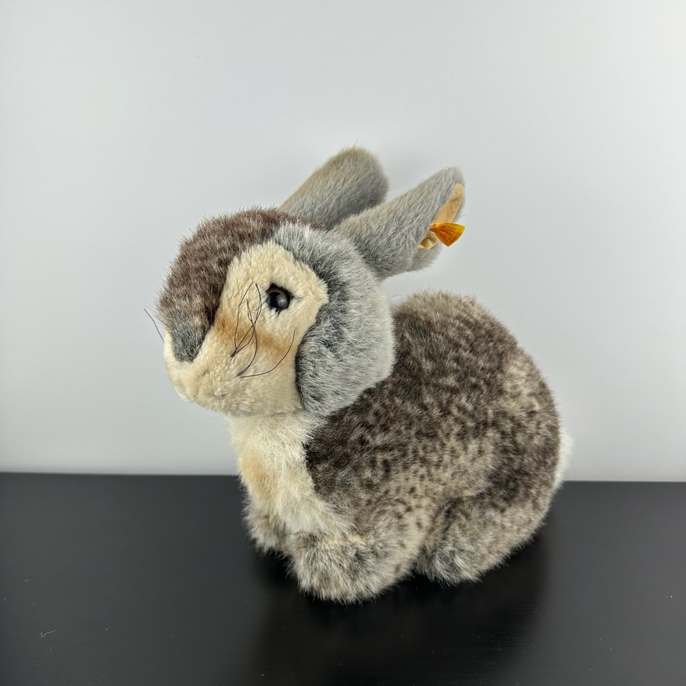 Steiff Germany Dossy Bedtime Bunny Rabbit 13” Large German Plush Stuffed Animal